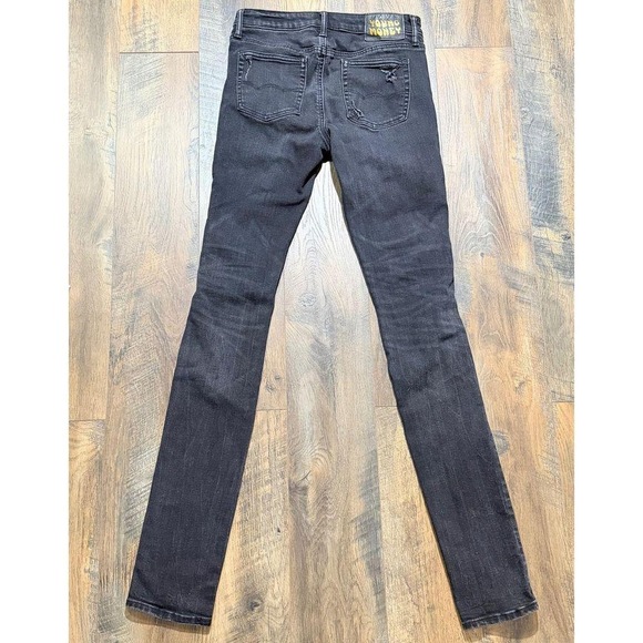 Young money distressed ripped skinny jeans 28x32 american eagle collaboration - Picture 5 of 8